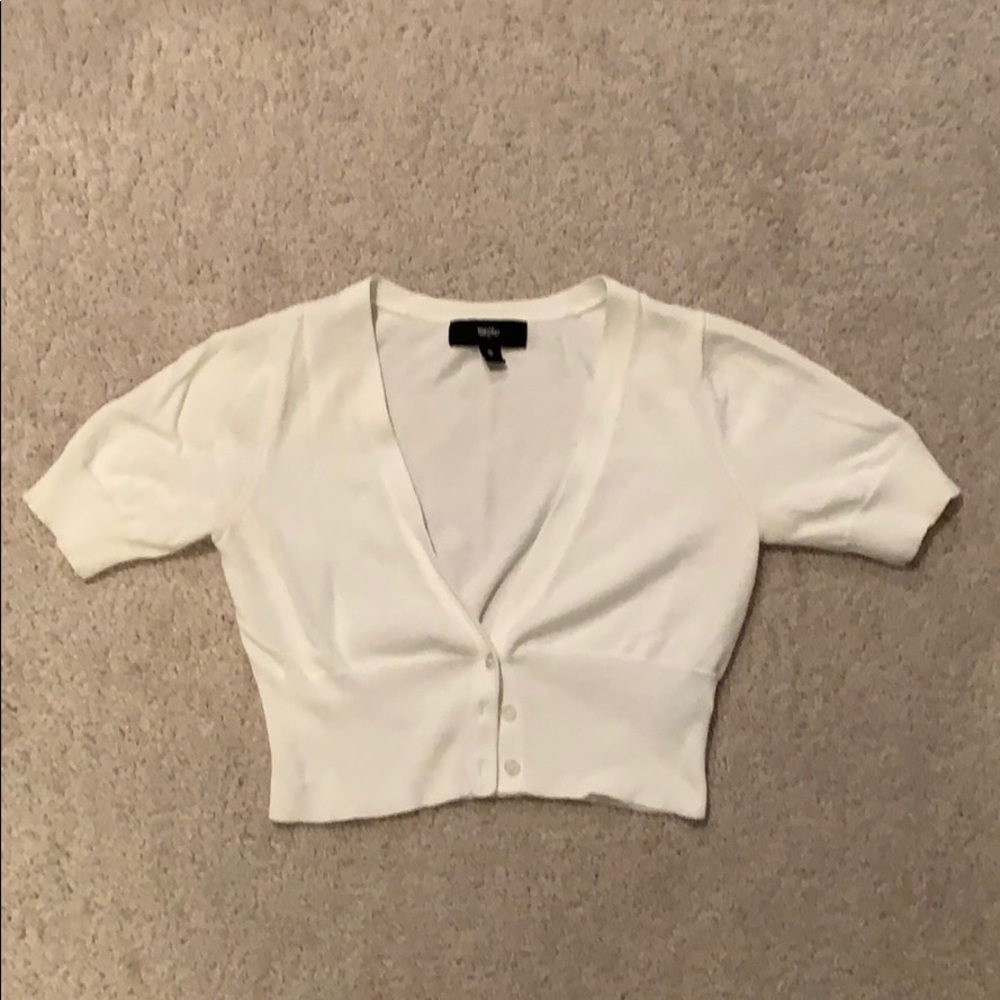 Crop cardigan